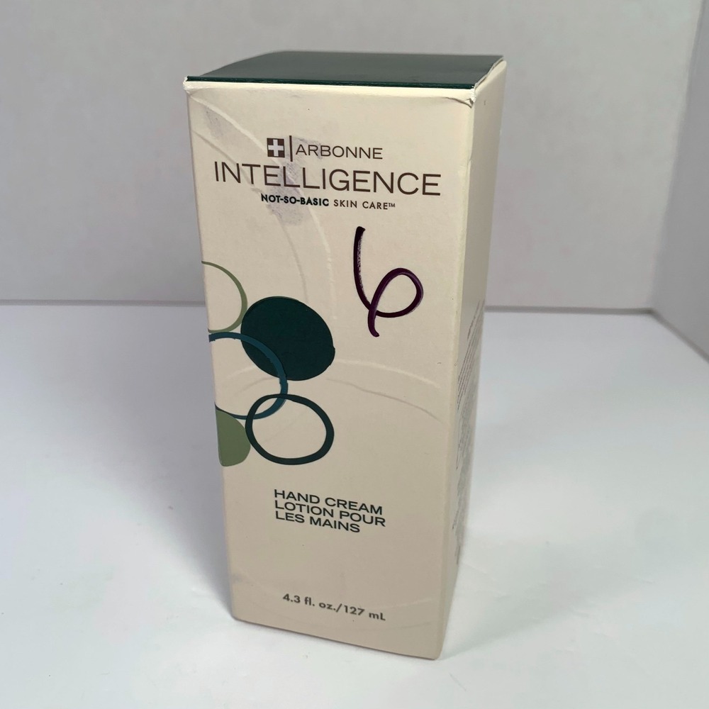ARBONNE INTELLIGENCE Hand Cream 4.3 oz NIB